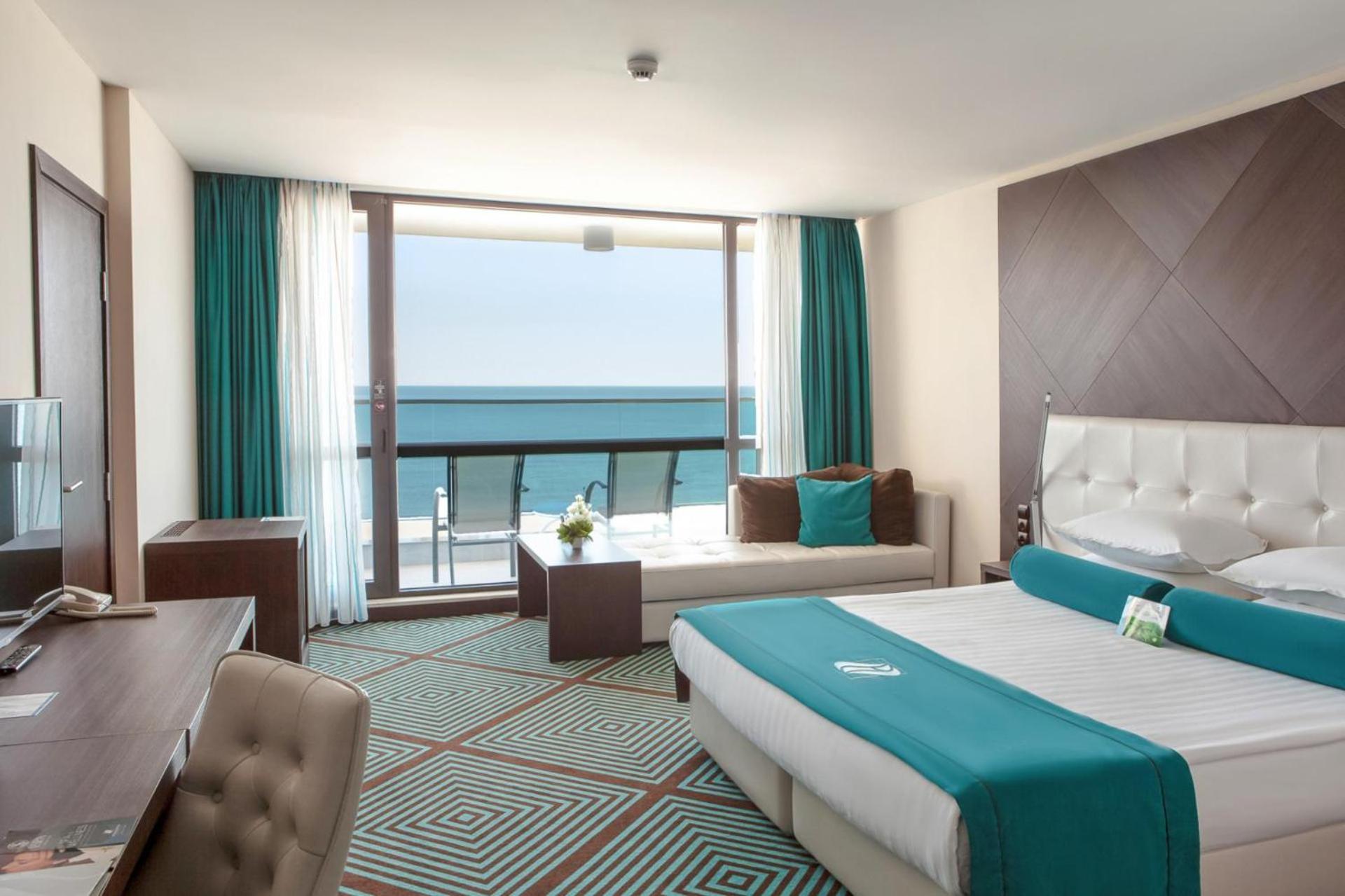 Cameră Superioară cu balcon și vedere la mare - pachet de wellness