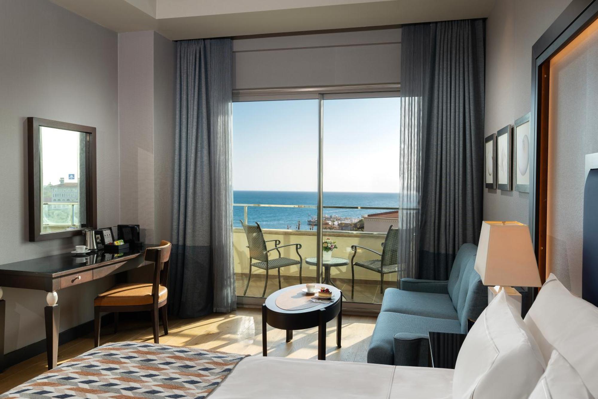 Superior Double or Twin Room with Side Sea View