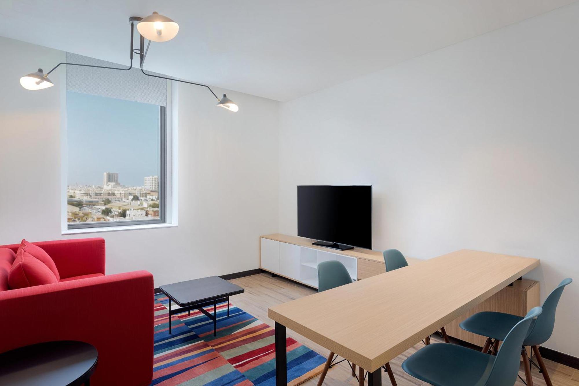 Aloft 1 BedRoom Suite 1 King Bed - Complimentary Transfer to Dubai Mall / Burj Khalifa, Burjuman & Kite Beach,1643226767:JPEG