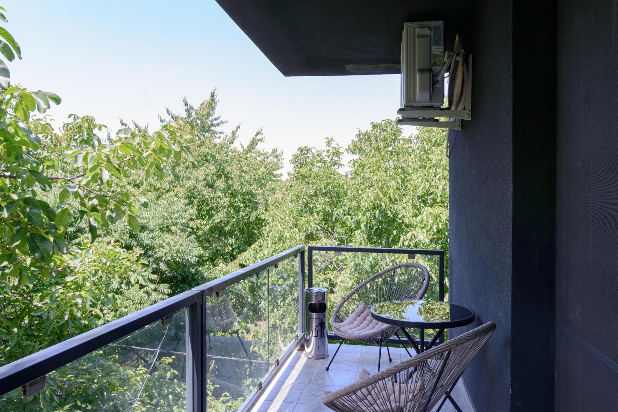 Cameră dublă cu balcon